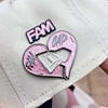 2023 New Products Pin Para Gorras Metal Enamel Pins Caps Charms Fitted Love  Pink Baseball New Hat Pins Mexican