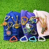 Bulk Silver Shell Fitted Turquoise Metal Anime Patch Link Bottle Cap Jewelry Accessories Pin Football Charms Trucker Hat Chains