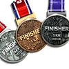 Low MOQ Custom Marathon 5/10K Professional Manufacturer Free Design Service Sports Event Awards Bulk Orders Medals Display Frame