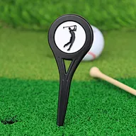 Golf Divot Tool Pitchfork Divot Tool with logo Single Prong Golf Divot Tool