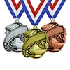 LY Wholesale Spot Medalla De Metal Gold 3D Awards Academic Medal
