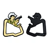 Grain Head Baseball Team LOGO Hat Pins, Wholesale Stock Metal Pendants Fitted Hat Chains, Enamel Pins Soft Enamel Pin