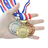 LY Custom Small Metal Gold Running Swim Rugby Anime Kids Souvenir Participation Sports Medals for Kids