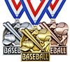 LY Wholesale Medallas Deportivas Baseball Medals Fiesta Awards Metal Gold Custom Sport Medals and Trophies