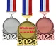 LY Wholesale 2023 Custom Metal 3D Awards Gold Sport Blank Medal Made in China