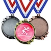 LY Wholesale 3d Gold Medal Sport Insert Blank Medal
