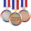 LY Wholesale Blank Medal Factory Spot Supply Wholesale Custom Metal Gold Souvenirs Sublimation Sport Blank Medals