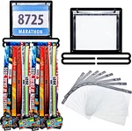 Wholesale Custom Metal Crafts Low Priced Medal Holder for Running Sport Souvenir Display Hanger Wooden Iron Medals on the Wall