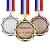 LY Wholesale Blank Medals Factory Spot Supply Dropshipping Cheap Customized 3D Race Metal Medal