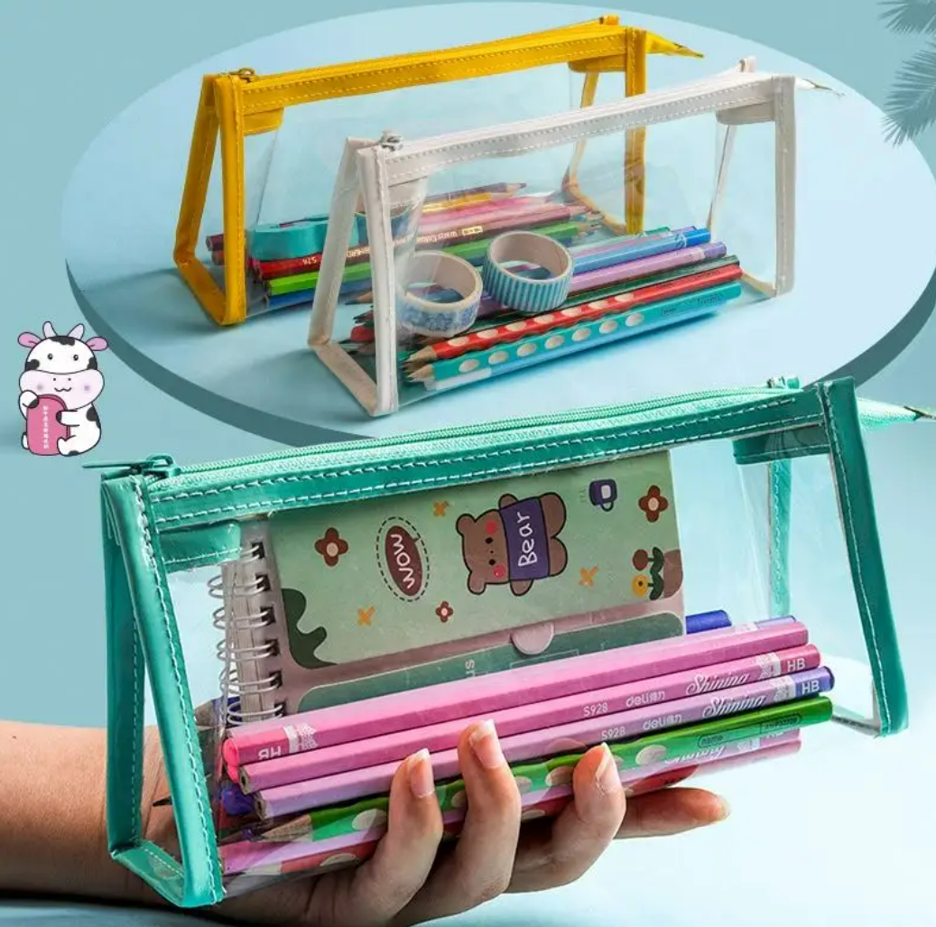 transparent pencil bag