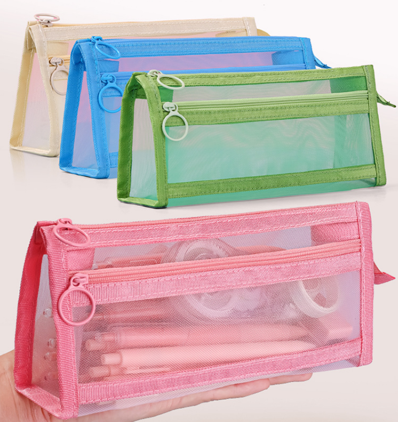 mesh pencil case