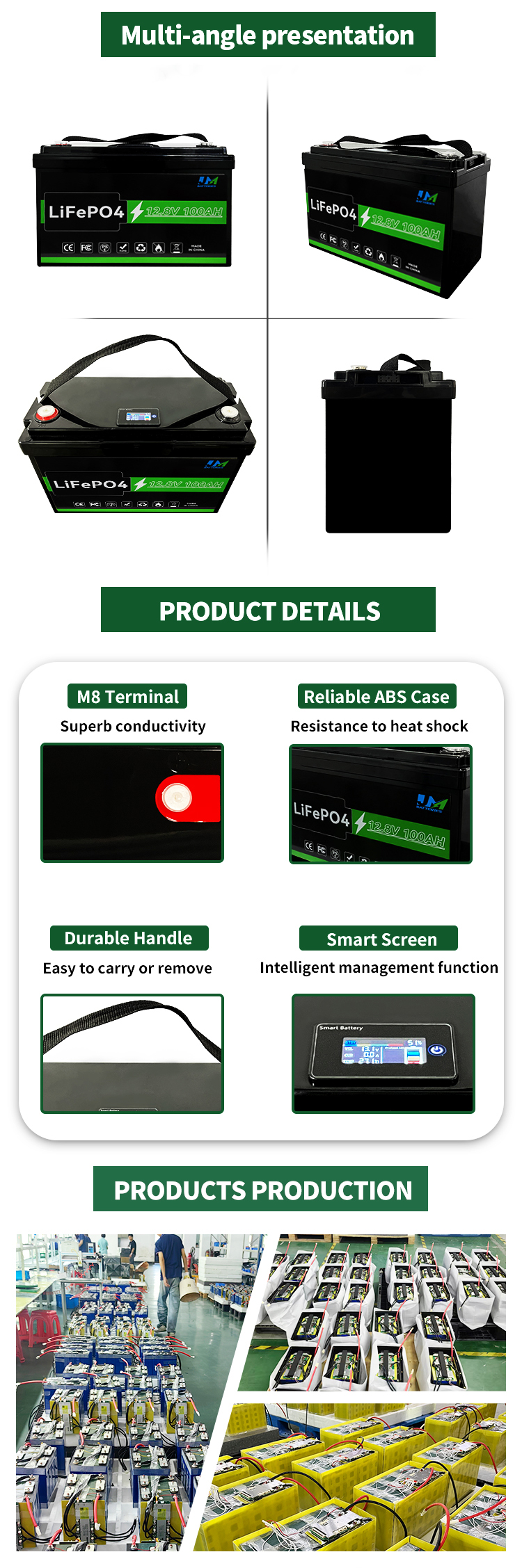 12V lithium battery​