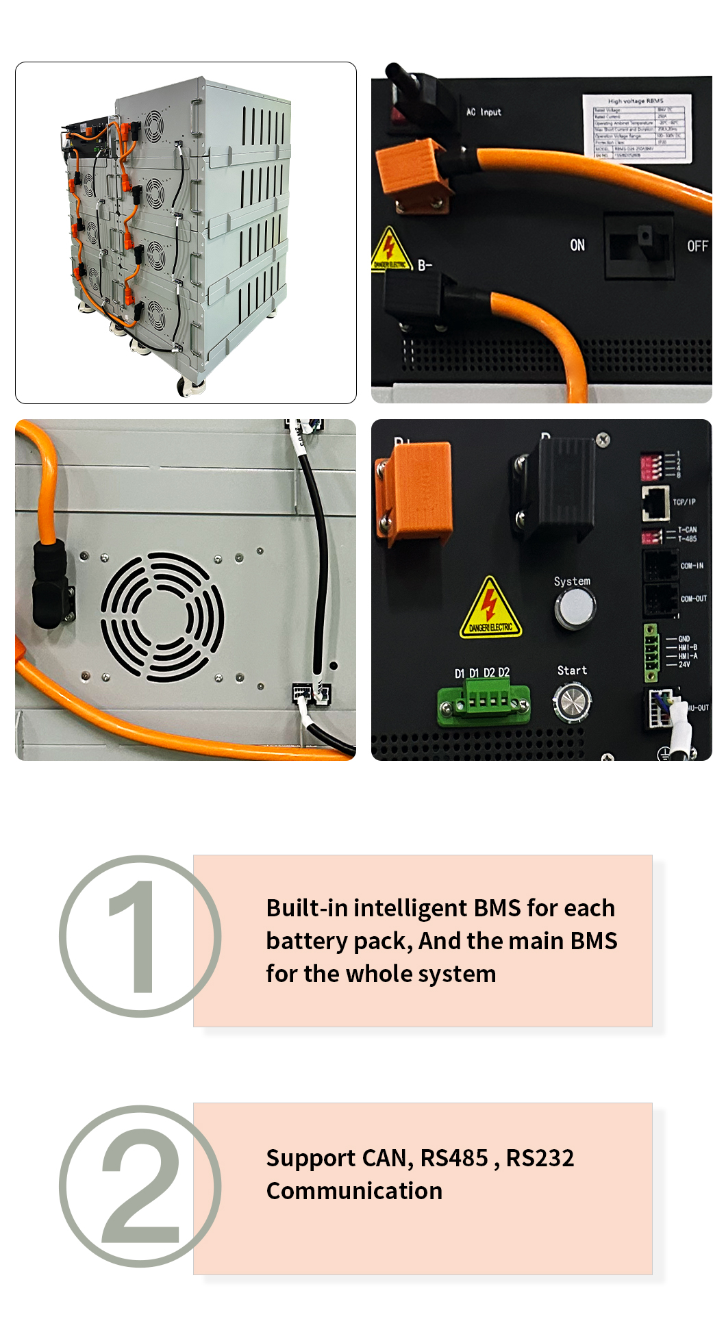280Ah battery lithium ion battery