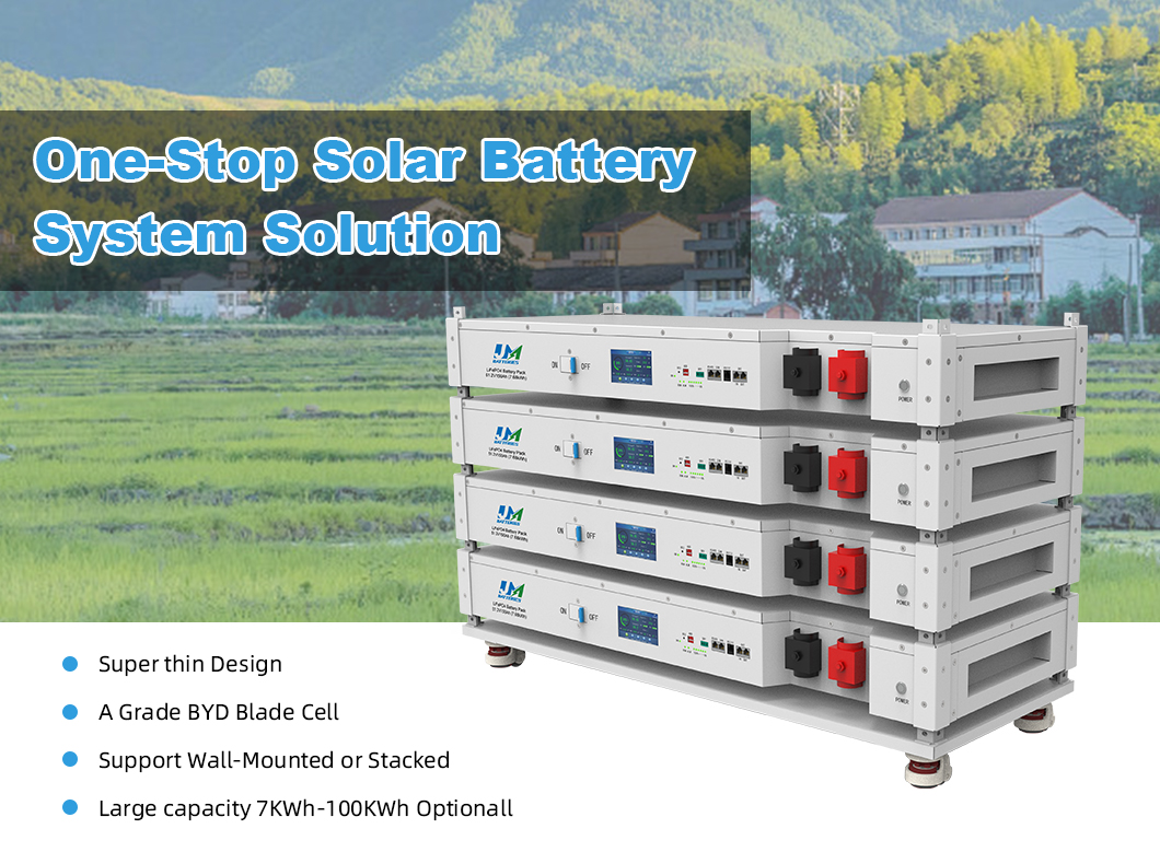 stackable 7kWh lifepo4 battery