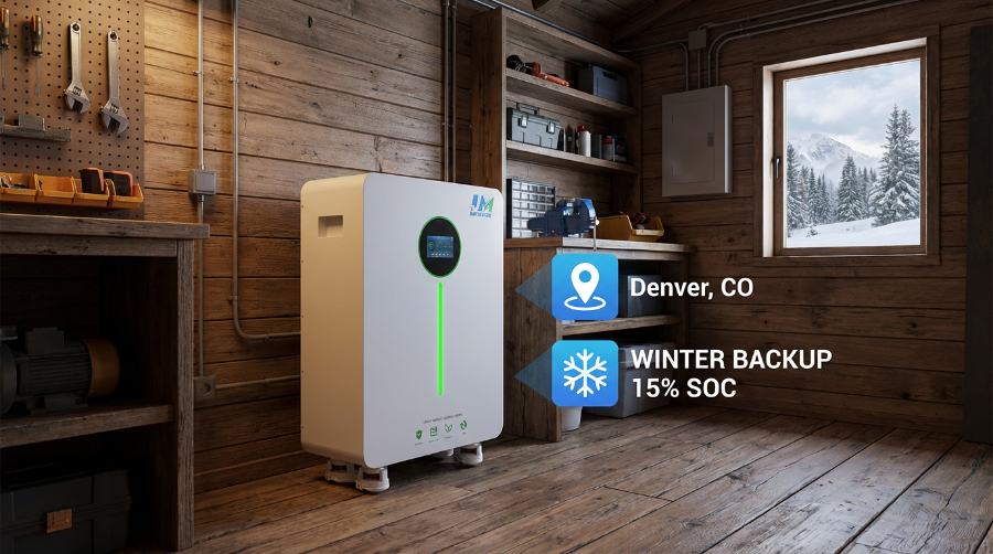 JMEnergyTech Solar Battery Off-grid Cabin Case Study in Denver Colorado