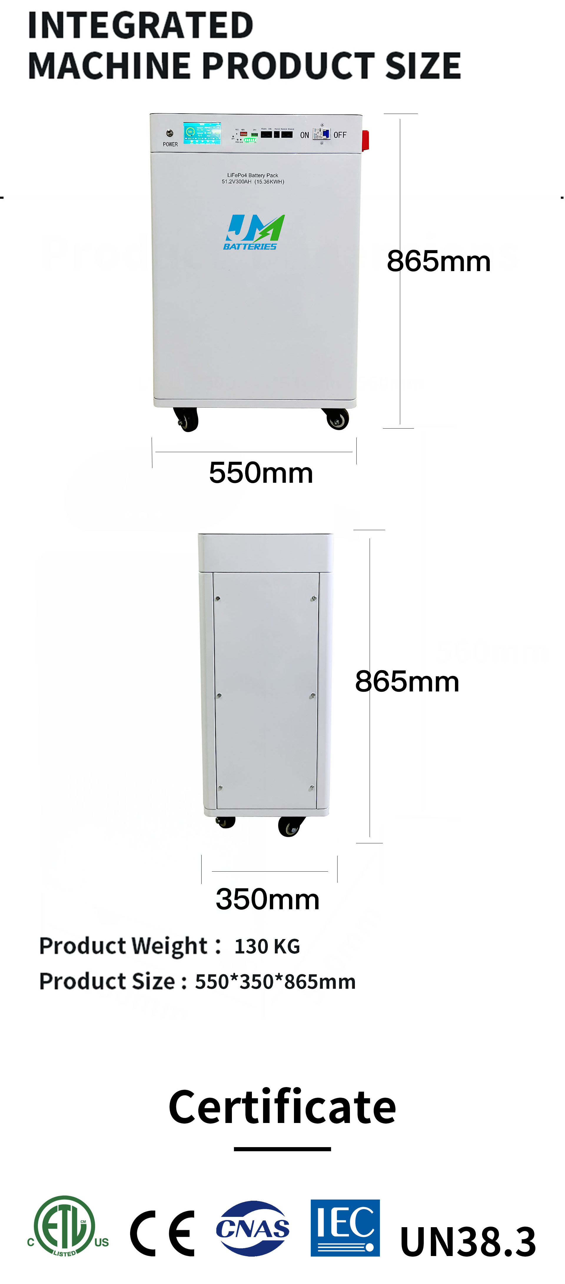 51.2V All-In-One Battery