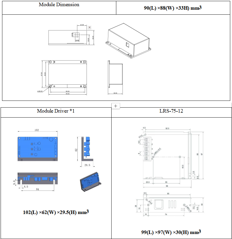8W RGB Laser Module