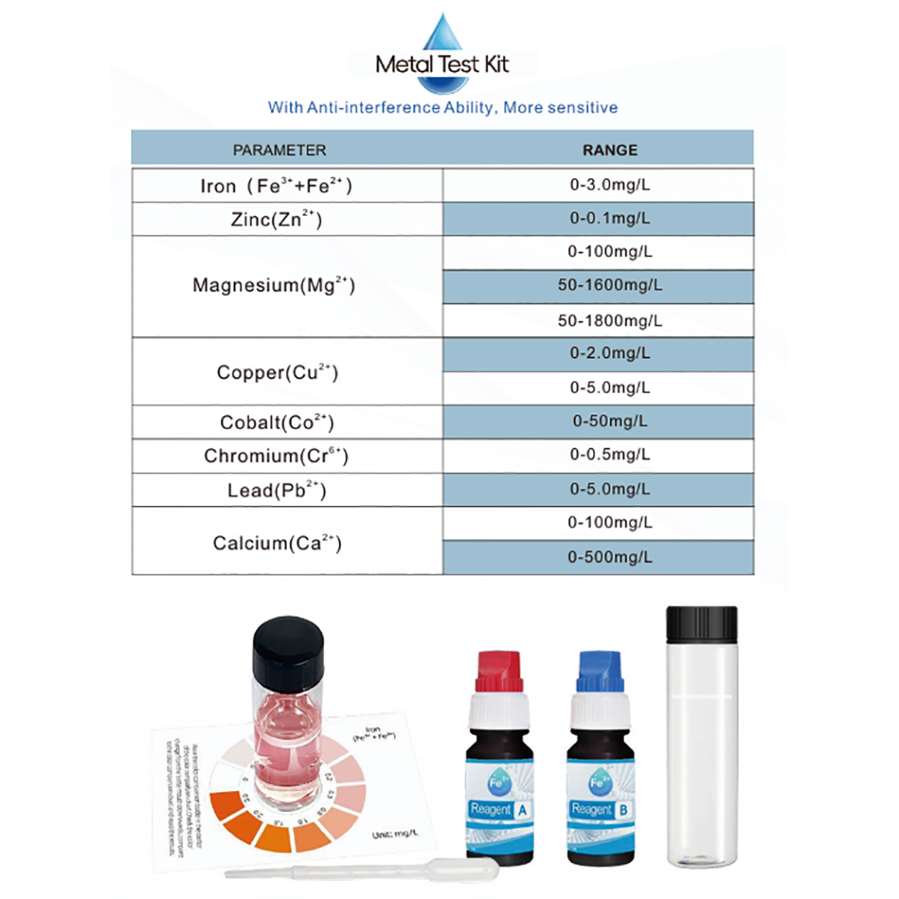 heavy metal water testing kit