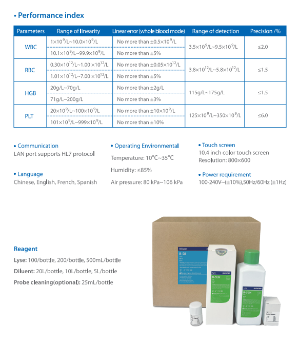 hematology analyzer 3 part
