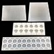 Custom logo 100 Holes Sphere Sucker Lollipop Molds Lollipop Starry Sky Baking Silicone Mold Chocolate Cartoon for Stick Candy