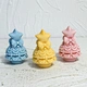 3D Christmas Tree Aromatherapy Candle Silicone Mold DIY Christmas Decoration Gypsum Candle Dropping Mold