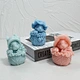 Easter Candle Molds Silicone Wholesale DIY Containers for Handmade Candles 3d Rabbit Perfumed Tabletop Decoration Molds