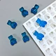30% Tariff Reduction Platinum Silicone Chocolate Fudge Caramel Candy Gumdrop Jelly Large Gummy Bear Mold Custom Collagen Mould
