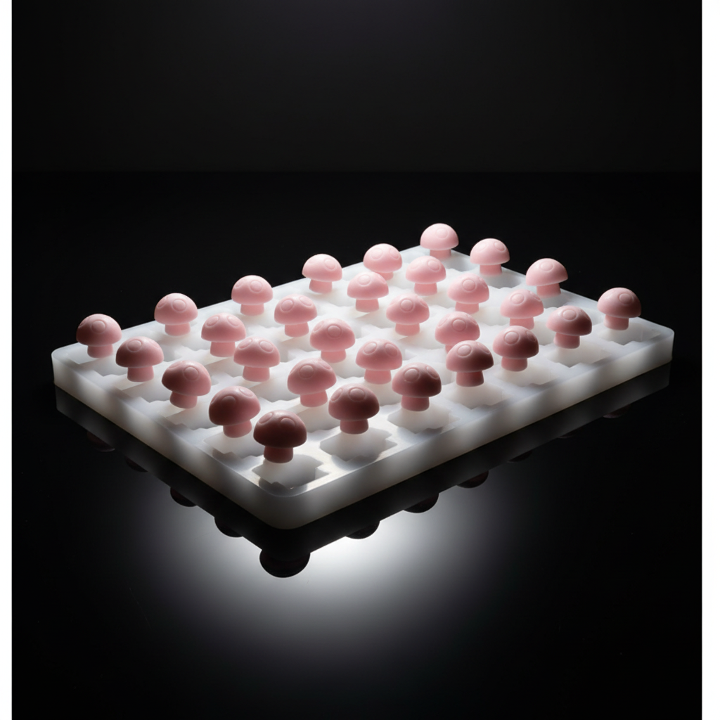 . Nuestros moldes de silicona de seta de grado alimenticio premium están diseñados para resolver estos problemas específicos de la forma, ofreciendo detalles nítidos y rendimiento fiable tanto para repostería comestible como para proyectos creativos artesanales.