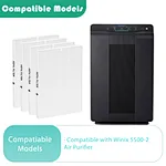 For Winix 116130 Filter
5500-2 Filter
Filter H for Winix 5500-2 Air Purifier
household air purifier filter
car air purifier filter
battery-powered air purifier filter
USB-powered air purifier filter
True HEPA 13 air purifier filter