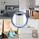 Hepa filter air purifier Filter Replacement for Afloia Compatible with Afloia KILO KILO PRO MIRO and MIRO PRO Air Purifiers
Afloia replacement air filter
Afloia KILO KILO PRO MIRO and MIRO PRO Air Purifiers