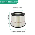 craftman 38741 filter
Craftsman 4 gallon shop vac filter
38741 replacement filter
Fits CMXEVBE17040
Vacuum cleaner parts for Craftsman