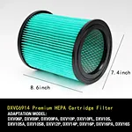 HEPA efficient wet/dry vacuum
bagless wet/dry vacuum cleaner
electric powered vacuum cleaner