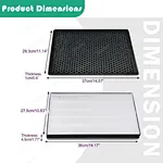 Philips FY2422 air filter
Philips FY3433 air filter

Factory sale air purifier
HEPA H11 H12 replacement filter
Suitable for Philips FY2422
Suitable for Philips FY3433
Air purifier filter for home