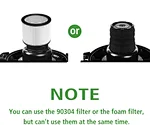 vacuum filters Foam
vacuum motors shop vac filter Shop Vac 90304 90350 90333
Vacuum Cleaner Parts for Most Wet / Dry Vacuum Cleaners true hepa replacement filter