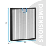 LEVOIT Vital 200S Air Purifier Replacement filter
Vital 200S-RF1 Pack
LEVOIT Vital 200S Air Purifier Replacement 3-in-1 True HEPA High-Efficiency Activated Carbon Filter Vital 200S-RF
manual power air purifier
electric power air purifier
battery operated