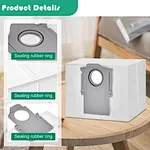 Replacement Dust Bag for Roborocks
Roborocks S7 MaxV Ultra Q7 Max+ T8 G10S Pro S8+ S8 Pro
Robot Vacuum Cleaner Spare Parts Accessories