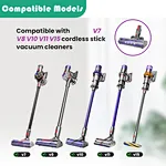 Vacuum Parts Brush for Dysons V7 V8 V10 V11 V15
replacement brush For Dysons
Vacuum Parts Brush for Dysons V7 V8 V10 V11 V15 Cleaner with Headlights Round Soft Roller Head for Hardwood Floor Carpets radiator roller brush