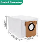 Dreame L10s Ultra dust bags
L10 Ultra dust collection bags
S10 Pro robot vacuum cleaner dust bags
vacuum cleaner accessories
replacement dust bags
manual vacuum cleaner dust bags
fabric dust collection bags
household robot vacuum cleaner dust bags