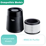 Membrane Solutions MSB5 air filter
HEPA air purifier filter
air purifier parts
Membrane Solutions air purifier filter
Commercial and household air purifier
Portable air purifier for small spaces
Membrane Solutions air purifier filter replacement
Membrane