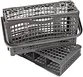 Dishwasher Basket
replacement basket For Boschs/Kenmores/Whirlpools/KitchenAids
Portable Universal Dishwasher