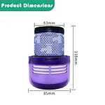 customized HEPA filter for DysonS vacuum
part for vacuum cleaner
vacuum cleaner brushes
plastic HEPA filter
car vacuum cleaner parts