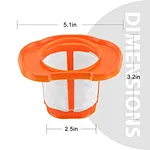 Black and Decker HHVKF10 filter
Vacuum cleaner filter replacement
Compatible HHVK320J10 filter
HHVK515J00 vacuum cleaner filter
Black and Decker HHVK415B01 filter