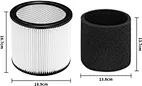 vacuum filters Foam
vacuum motors shop vac filter Shop Vac 90304 90350 90333
Vacuum Cleaner Parts for Most Wet / Dry Vacuum Cleaners true hepa replacement filter