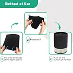 Vacuum Cleaner Parts
Vacuum Cleaner Parts Industrial Hepa Filter For Shop Vacs Ridgids
Hepa Filter For Shop Vacs Ridgids VF4000 72947 1 Layer Wet Dry 5 to 20 Gall
