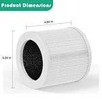 hepa filter
VEWIOR A1
A1 Replacement Filter Compatible with VEWIOR A1 Air Purifier  AMEIFU AP01W  KOIOS HQKJ-50