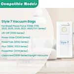 Bissell Style 7 dust bag
Vacuum cleaner filter bag
Vacuum cleaner accessories
Replacement filter bag for Bissell Style 7