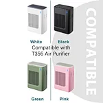 3-in-1 air purifier filter
T356 replacement filter
H13 True HEPA filter
Activated carbon filter
Replacement filter for Trucozie T356