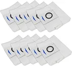 Antibacterial Dust Bags for Ecovacs Deebot X1 Omni/Turbo Robot Vacuum Electric Self-Emptying Station Compatible for Cars RVs