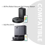Eufys Clean X8pro/X10pro compatible dust bags
4-layer replacement vacuum bags
self-empty station vacuum accessories
