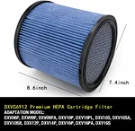 HEPA efficient wet/dry vacuum
bagless wet/dry vacuum cleaner
electric powered vacuum cleaner